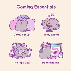 Pusheen Gaming Essentials