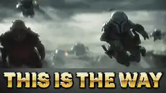 This is the Way Mandalorian battle