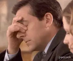 Tom Hanks facepalm