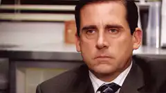 Michael Scott deadpan stare