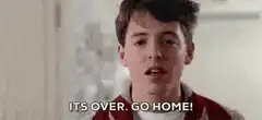 Its Over Go Home