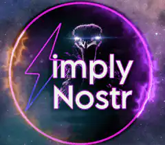 imply Nostr logo with lightning