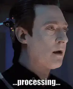 Data processing face