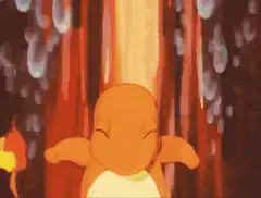 Charmander uses Flamethrower