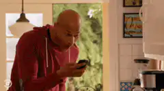 Man does backflip in kitchen