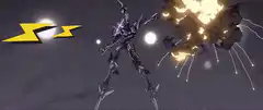 Evangelion Unit-01 firing beam