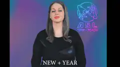 ASL sign for new year