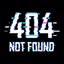 404 Not Found Glitch