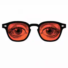 Glasses with laser eyes