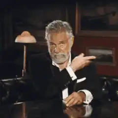 The Most Interesting Man In The World Pointing