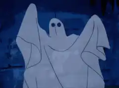 Scooby Doo Ghost floating