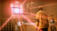 Biff Tannen laser eyes