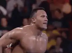 The Rock confused face