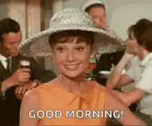 Audrey Hepburn Good Morning