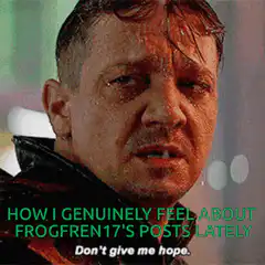 Jeremy Renner Don't Give Me Hope