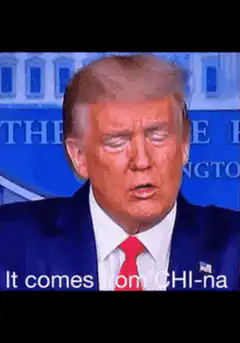 Donald Trump It comes from CHI-na