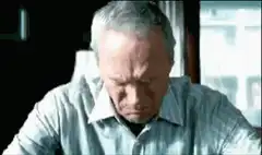 Clint Eastwood angry face