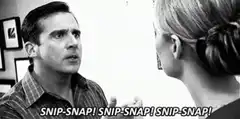 Michael Scott Snip Snap