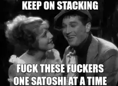 Keep on Stacking One Satoshi at a Time