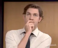 Jim Halpert thinking