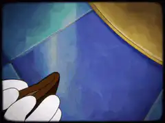 Mickey Mouse opens empty wallet