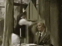Man opens window to reveal policeman