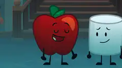 Apple and Marshmallow talking