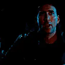 Nicolas Cage transforms into Ghost Rider