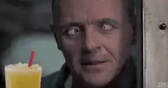 Anthony Hopkins and Jodie Foster drink reaction