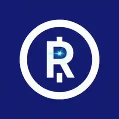 Ripple logo with blue energy beam
