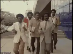 The Jackson 5 walking and dancing