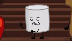 Angry Marshmallow Character