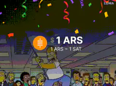 Simpsons confetti celebration with Luma and ARS