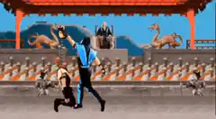 Mortal Kombat Sub-Zero basketball dunk