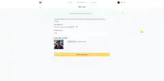 User changes display name on a website