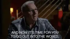And now it's time for you to go out into the world, and crush it!