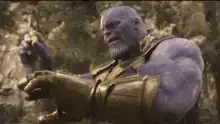 Thanos snaps his fingers