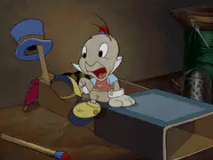 Pinocchio in the box