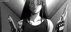 Revy holding guns
