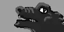 Pixel wolf says obey
