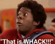 That is WHACK