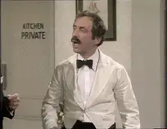 Monty Python waiter I know nothing