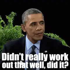 Obama Didn't Really Work Out That Well