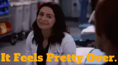 Meredith Grey It Feels Pretty Over