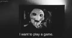 Jigsaw and Amanda from Saw