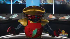 Domo-kun dancing in cockpit