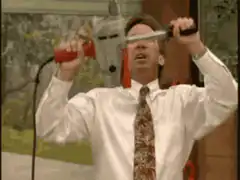 Tim Allen drill to the face