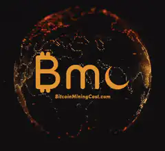 Bitcoin Mining Cost globe logo