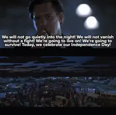 Independence Day speech meme