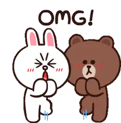 Line Friends OMG